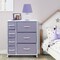 Sorbus Dresser with Drawers - Furniture Storage Tower Unit for Bedroom, Hallway, Closet, Office Organization - Steel Frame, Wood Top, Easy Pull Fabric Bins